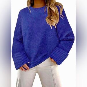 NWOT Plush Chunky Sweater ~ Grape